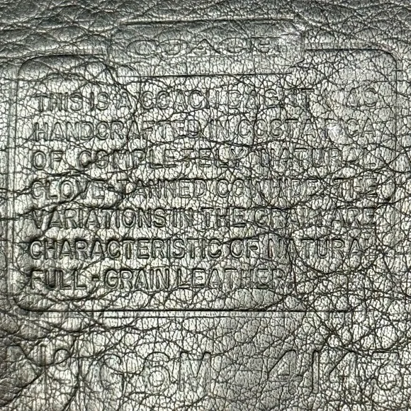 Vintage 90s Coach Worth Bag 4143 Black Glove-Tanned Leather Shoulder Bag - Picture 7 of 17